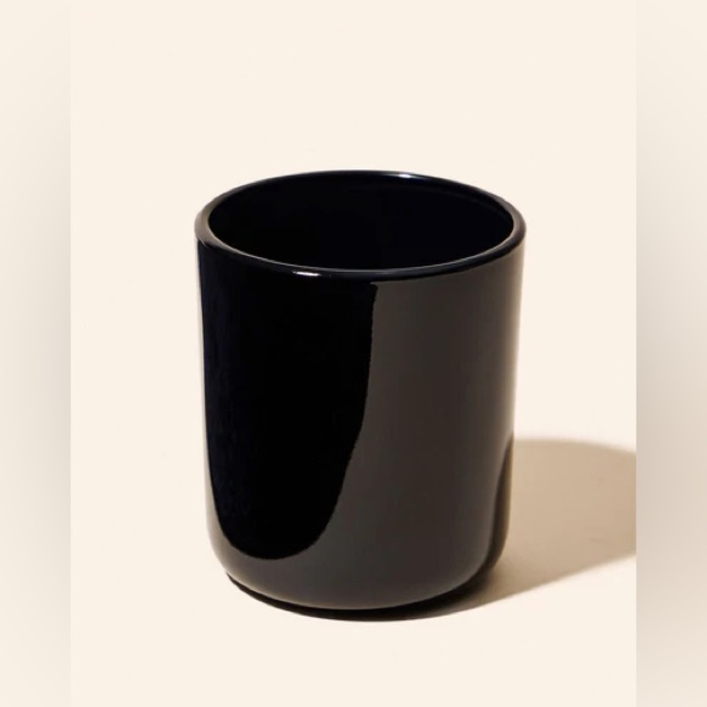 Makesy Candle Jar in Gloss Black - 12 oz